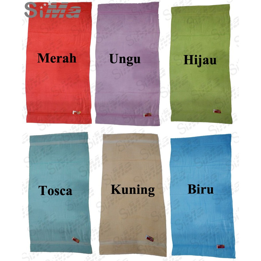 Handuk Merah Putih 70x140 70 140 Handuk Mandi High Quality Towel