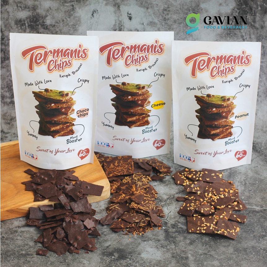 

Keripik Brownies TERMANIS CHIPS Kripik Brownies