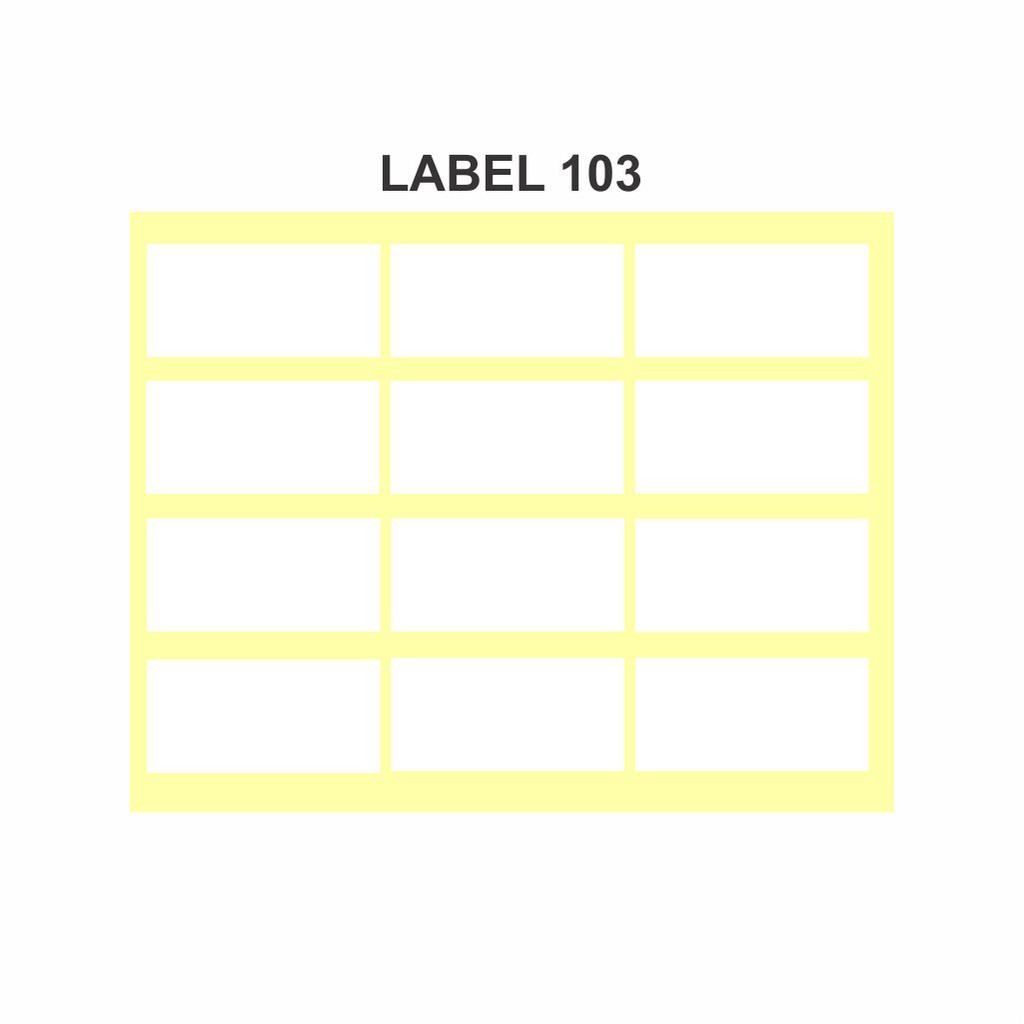 

LABEL NAMA UNTUK UNDANGAN LABEL 103