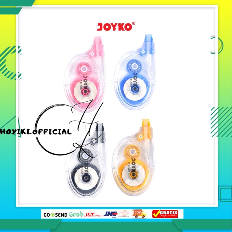 

JOYKO Tape Pita Joyko CT-508 Tipex Roll Penghapus Pena Eraser