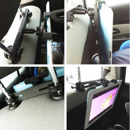 Mount Car Back Seat Holder Mobil for Tablet Smartphone 8-11 Inch Bracket HP Mobil