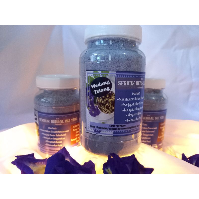 

Minuman tradisional WEDANG TELANG (200gr)