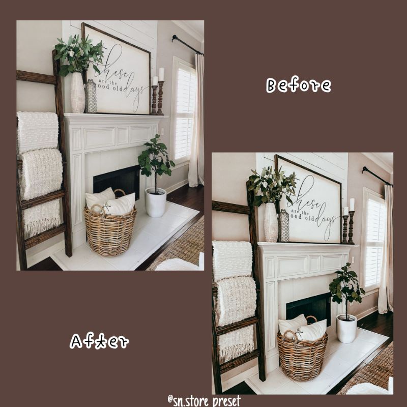 5 PRESET VINTAGE HOME DECOR // PRESET MINIPACK FOR IOS &amp; ANDROID