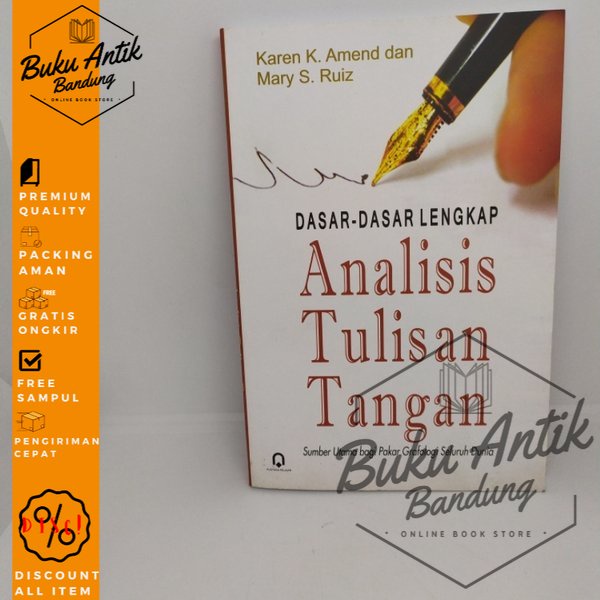 

Dasar dasar Lengkap Analisis Tulisan Tangan Karen K Amend