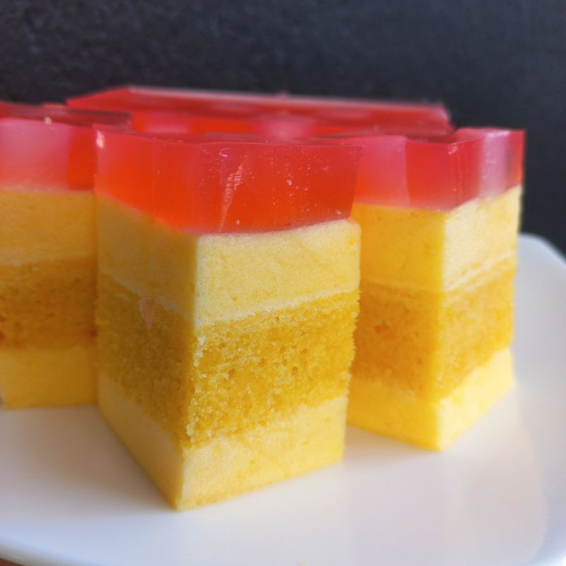 Puding cake - puding busa cake - Cake Puding Bolu Busa madonna madona maxdona morina kue jadul