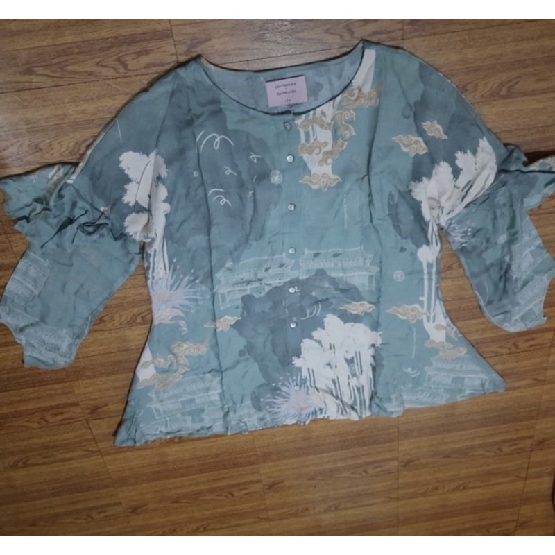 ((SOLD)) --- Aytan Top RIA MIRANDA x COTTON INK