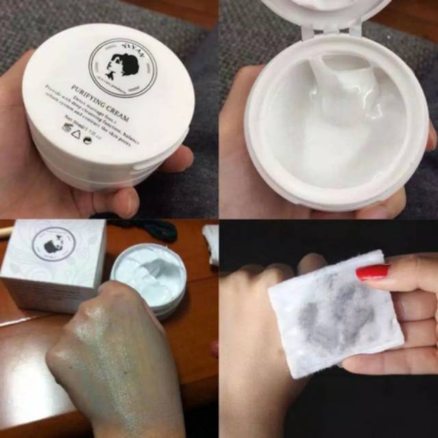 Cream detox / krim detox purifying alat detox wajah/muka/pemutih wajah