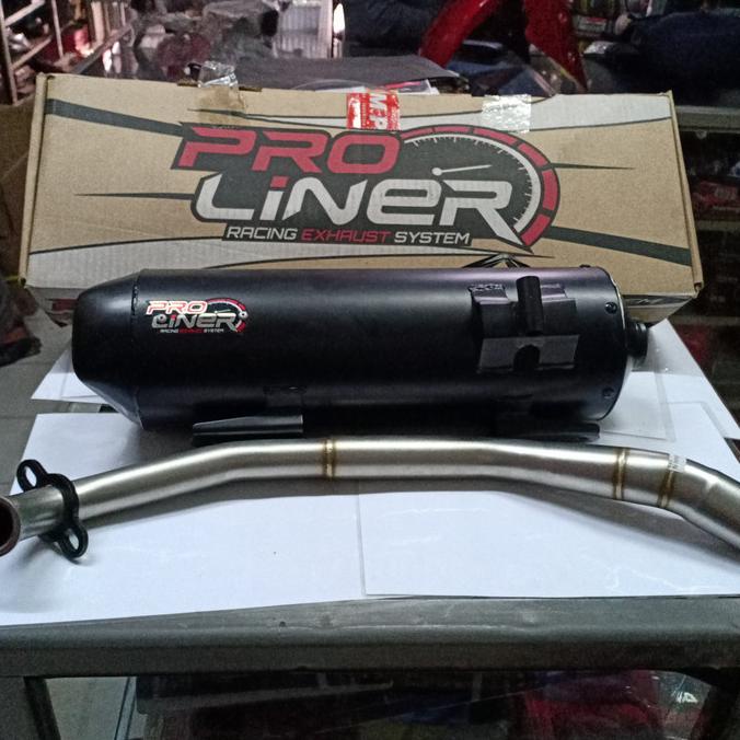 Knalpot Proliner tipe Silent Nmax/Nmax new/Aerox