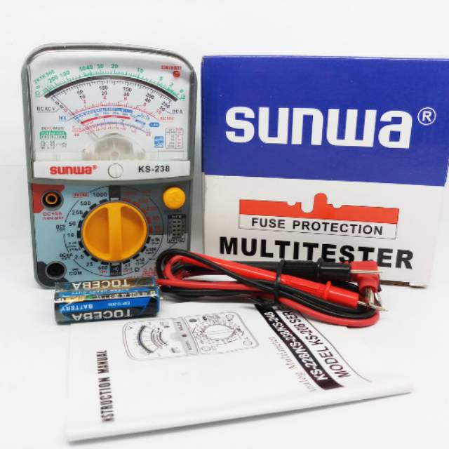 Avometer. Multitester sunwa KS-238