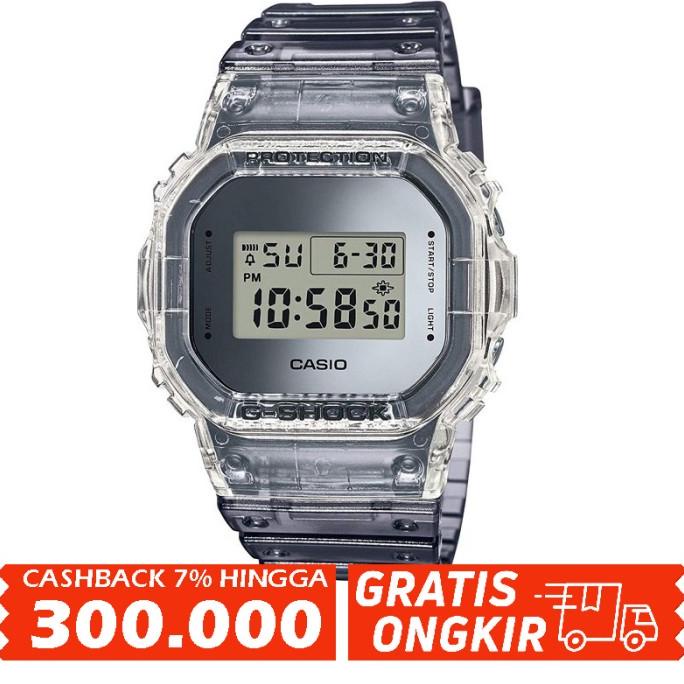 Casio G-Shock DW-5600SK-1DR - Jam Tangan Pria - Transparan Termurah