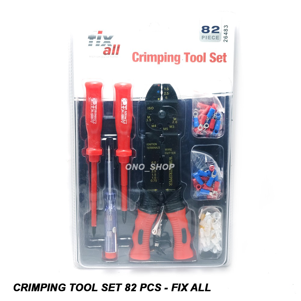 Crimping Tool Set 82 Pcs - Fix all