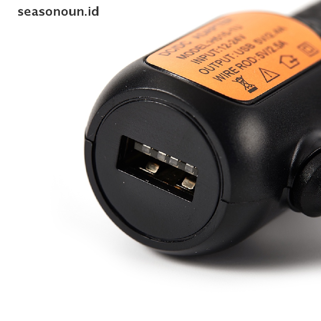 【seasonoun】 Micro USB Car Charger 3.5M 5V 2.5A for Car DVR Dash Camera GPS Video Recorder .