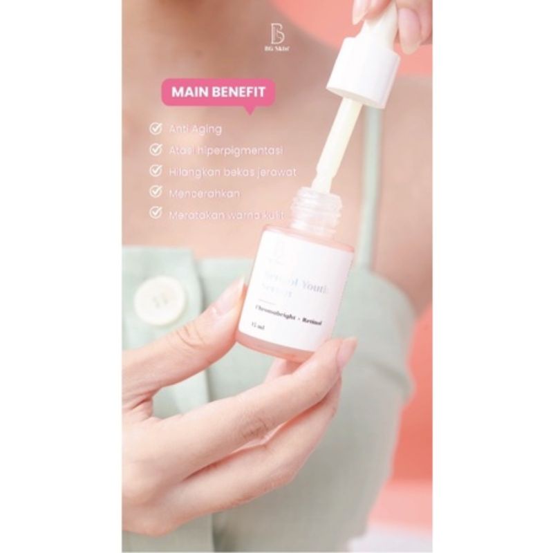 Serum retinol bg skin/bg skin cikalongkulon