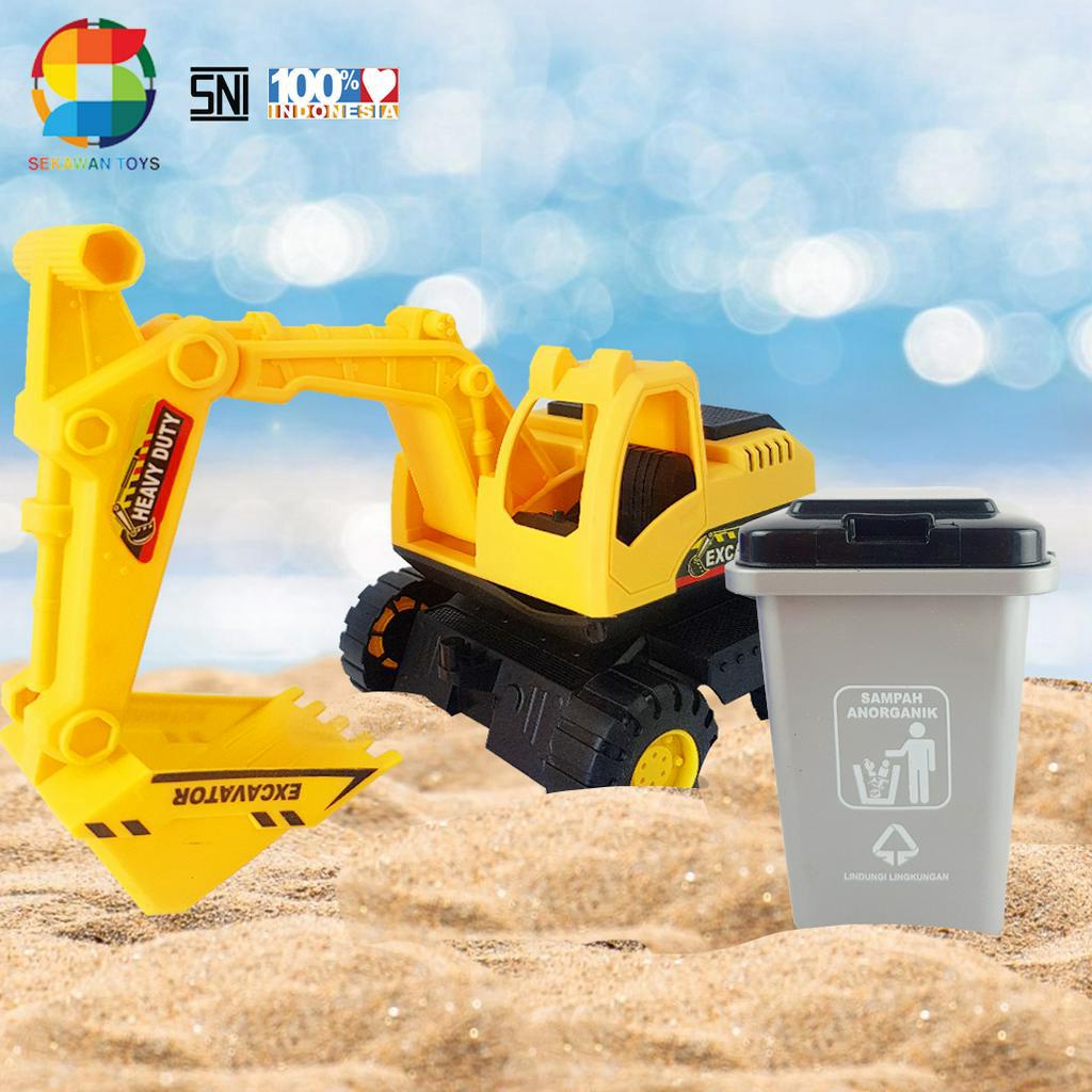Mainan Anak Truk Keruk Pasir/ Truck Excavator Toys AK97 JSP