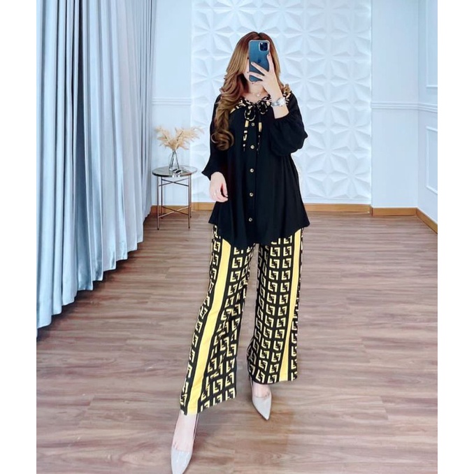 COD// CARINA SET BY DST COLLECTION // SETELAN TERBARU DST-A6