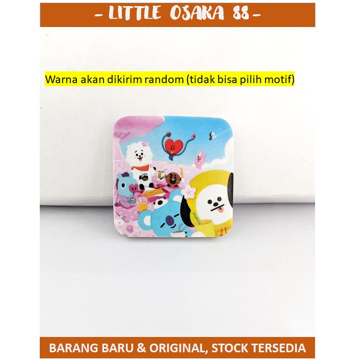 Penghapus Pensil Eraser Setip BTS 21 Lucu