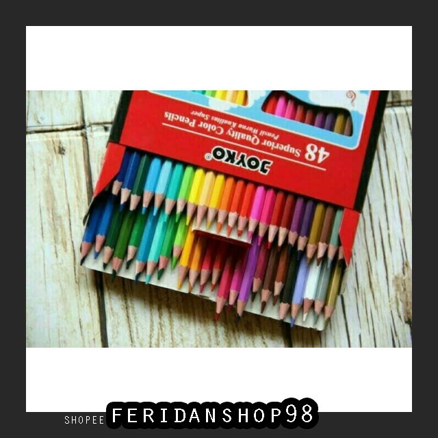 

BT525 PENSIL WARNA JOYKO BEST 48 WARNA BY FERIDANSHOP98