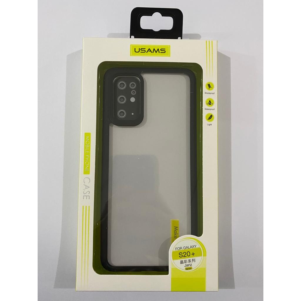 USAMS Hard Case + Soft Bumper Janz Series Cover Samsung Galaxy S20plus