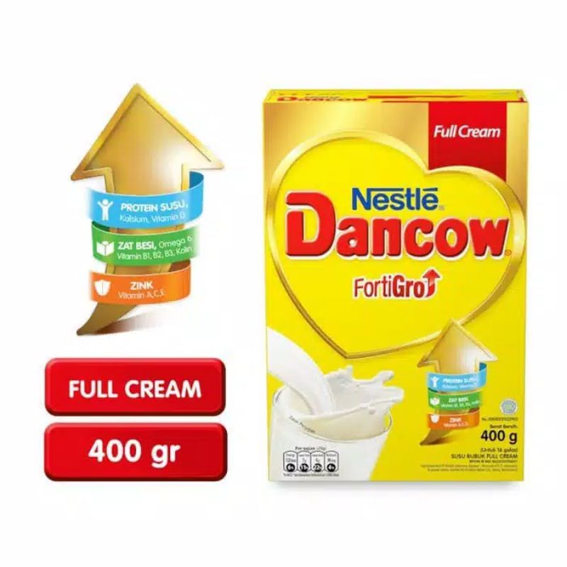 DANCOW FORTIGRO FULL CREAM 400GR