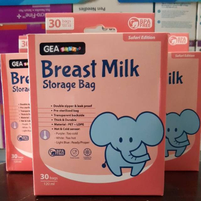 Kantong Asi / Breast Milk Storage / Kantong Susu / Gea Breast Milk Storage Bag