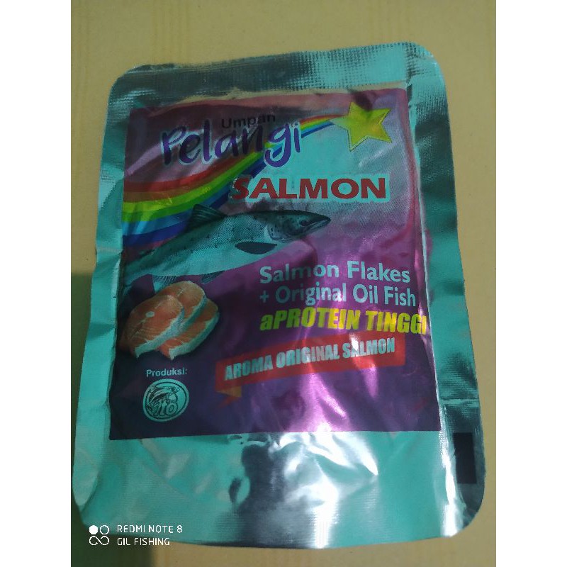 Umpan Pelangi Salmon
