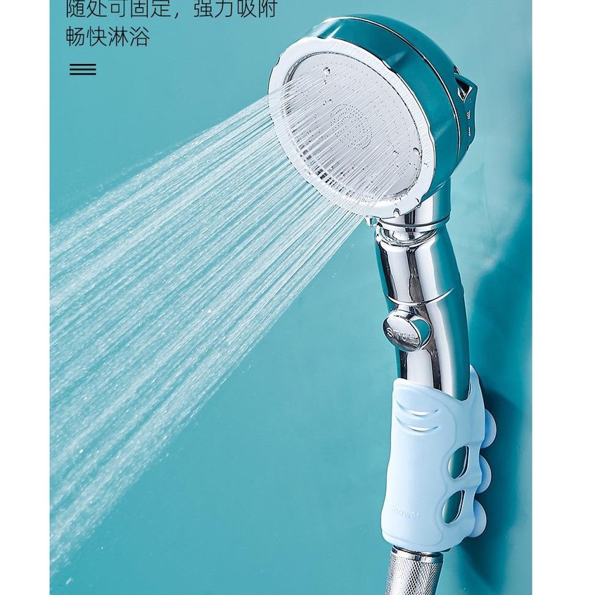 Gantungan Kepala Shower Adjustable Bahan Silikon Holder Shower Tempel Dinding Mudah Dan Praktis