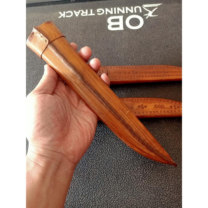 Sarung Pisau Cap Garpu Kulit Asli