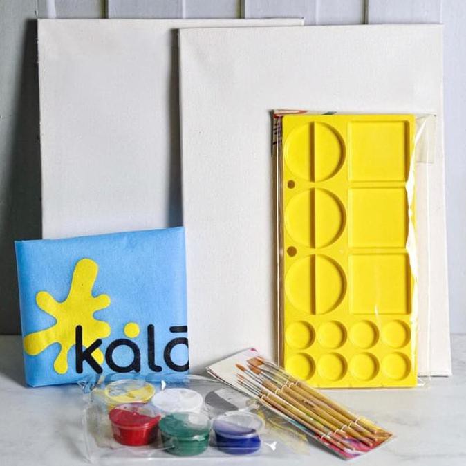 

Update! Kala Acrylic Painting Kit (Alat Lukis Set) - 2 Kanvas Size 30X40 Termurah