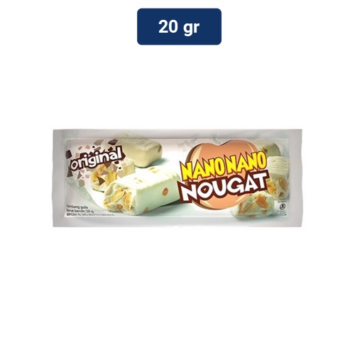 Nano Nano Nougat Permen Original 20 gr