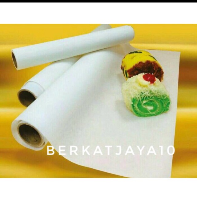 Murah SILICON BAKING PAPER anti lengket kertas roti kertas minyak licin ukuran 40X60 cm