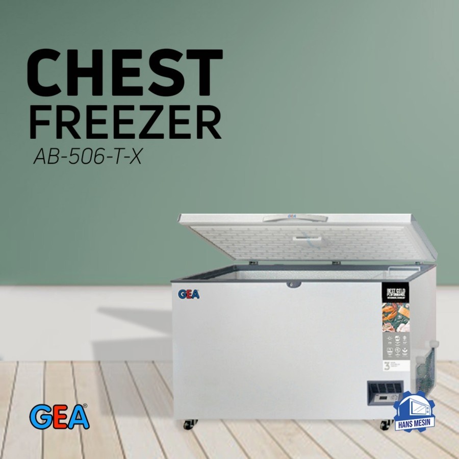 CHEST FREEZER GEA AB 506 R BOX PEMBEKU GEA AB 506 TX GARANSI RESMI