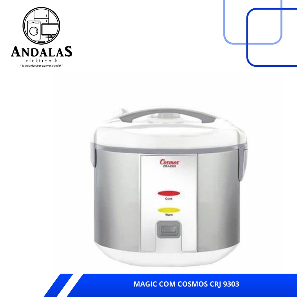 Rice Cooker Magic Com Cosmos CRJ-9303 / CRJ 9303 / CRJ9303 Kapasitas 2 Liter