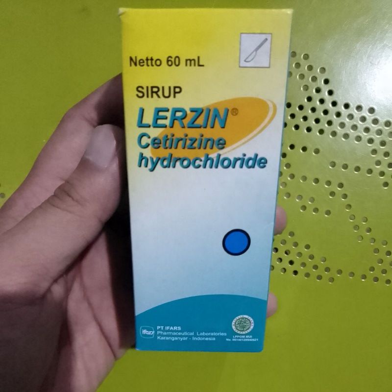 (OTC Biru) Sirup 60 mL (Untuk Gatal Alergi Dingin, Obat, Bentol, Kaligata)