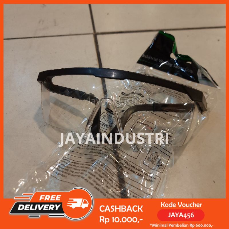 KACAMATA SAFETY BENING - SAFETY GLASSES - KACAMAT LAS BENING - KACAMATA GERINDA BENING