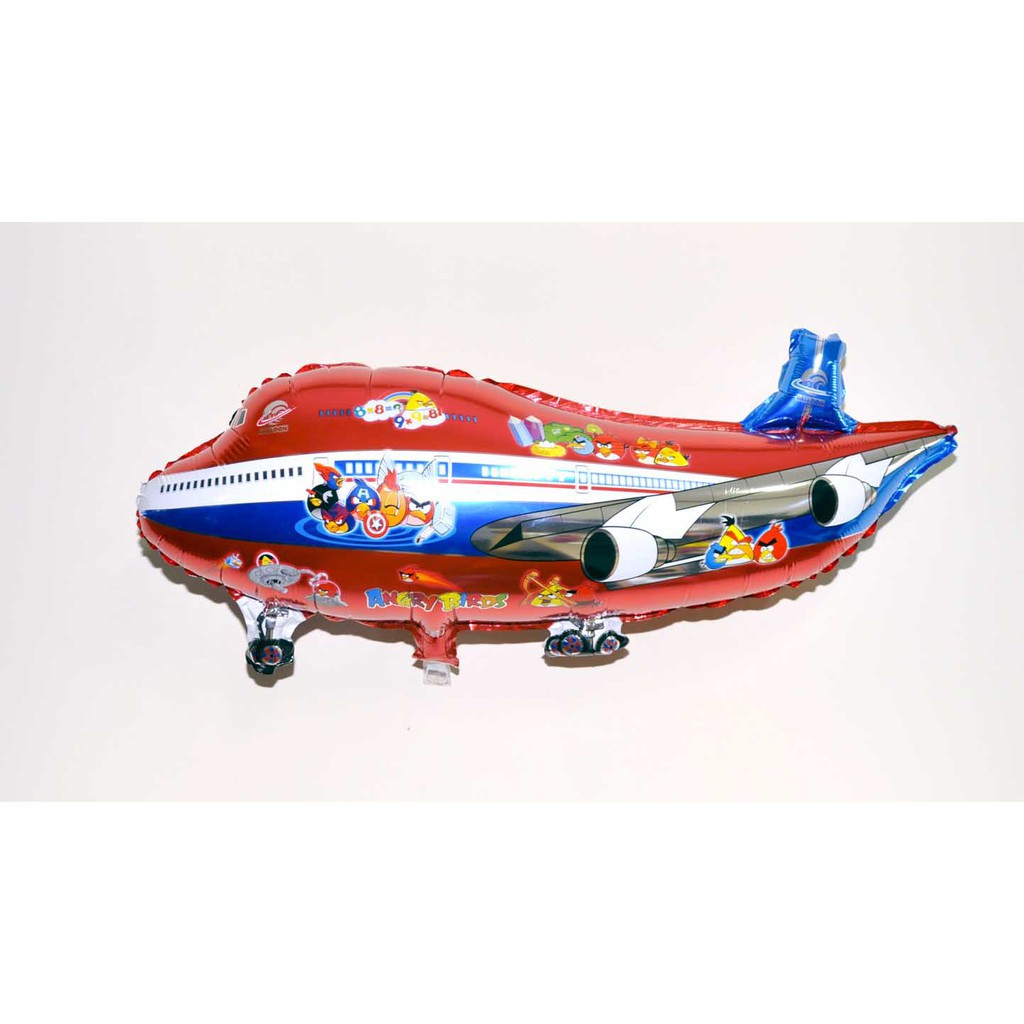 Balon Foil Pesawat Angry Bird 0430