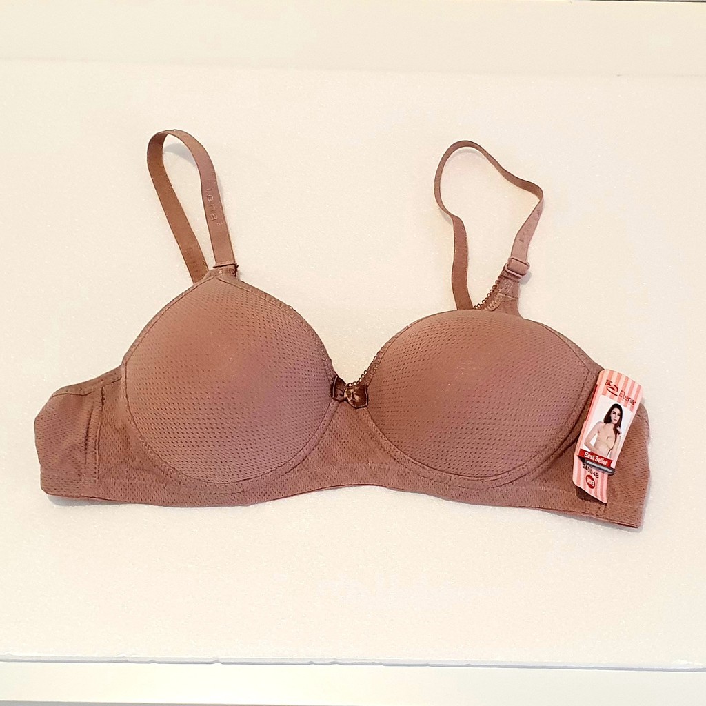 Bra / BH Elena 24004 (Cup B, Busa Tipis, Tanpa Kawat, Kait 2)