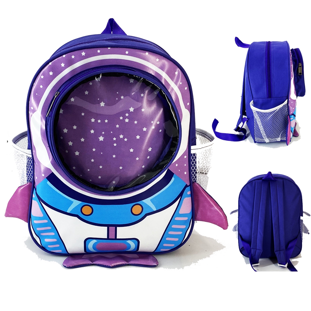 PREMIUM !! Tas Astronot Dinosaurus Dino Karakter Anak Tas Sekolah Anak Tas Ransel Tas Punggung Anti Air