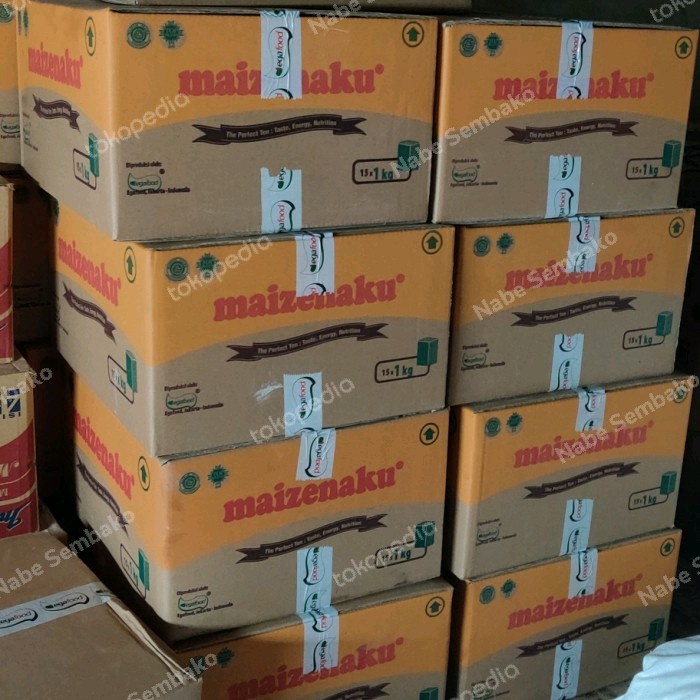 

Tepung Tepung Maizena Maizenaku 1 Kg Perdus Isi 18 Pcs