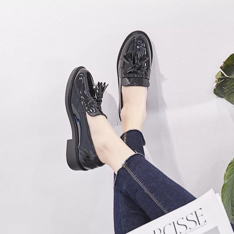 SEPATU FLAT WANITA LOAFERS / SEPATU RUMBAI 3627648638