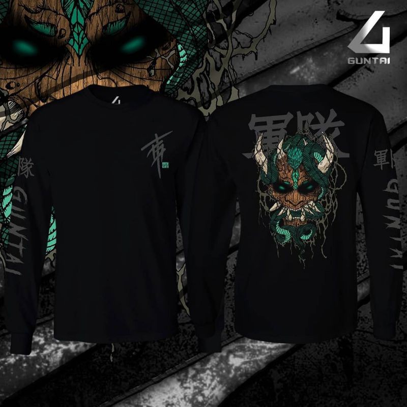 Kaos / T-shirt Guntai Lengan Panjang | GT 10