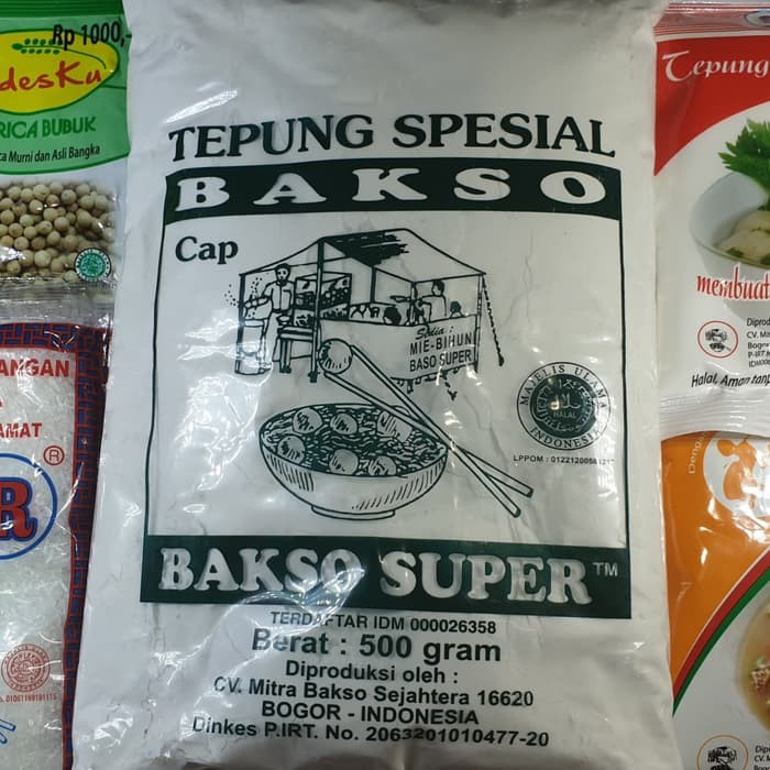 

TEPUNG BAKSO PAKET PREMIUM+MSG
