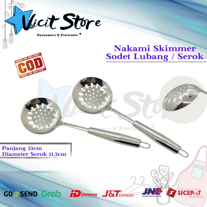 Sutil Saringan Bulat / Skimmer Bahan Full Stainless Steel Premium