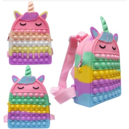 Tas Pop It Ransel Karakter Unicron Dan Boneka Murah