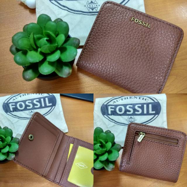 Fossil Madison Small Wallet Bifold Brown