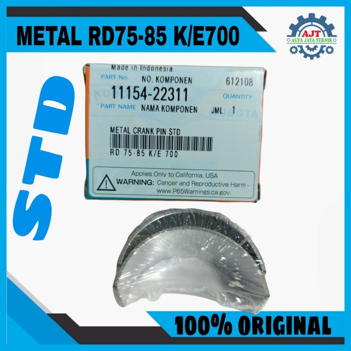 METAL CRANK PIN KUBOTA