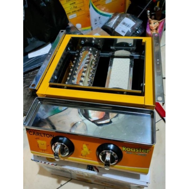 panggangan sosis 2 tungku