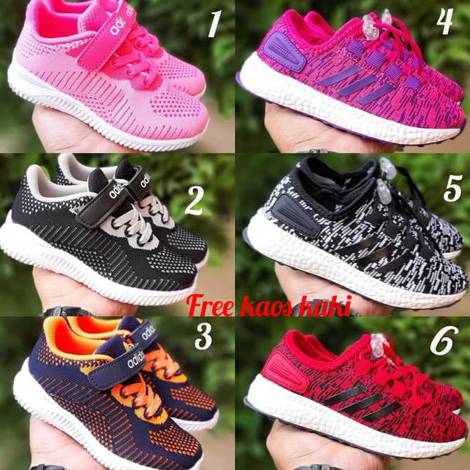 Big Sale Adidas Neo Anak Slip On Size 25 - 34 Sepatu Man Wanita Tanpa Tali Pink - 25, Satu Terbaru