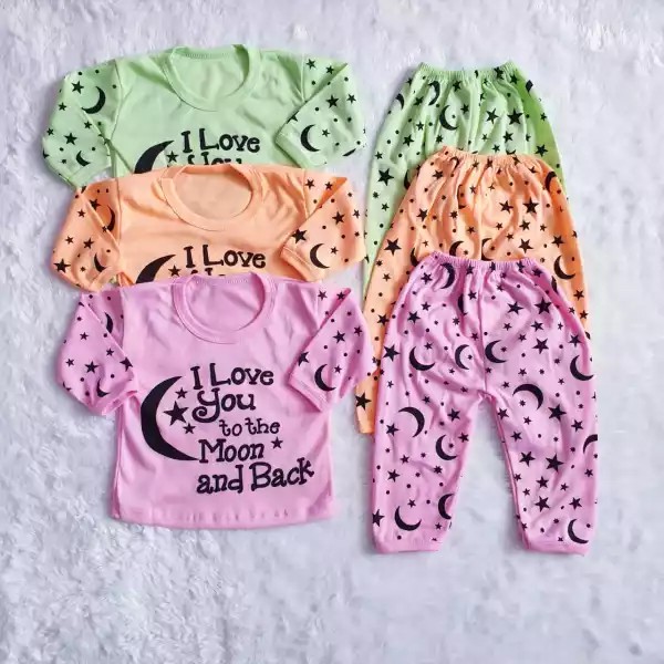 Baju Tidur Bayi / Piyama Bayi / Baju Tidur Anak / Piyama Murah / Baby Alicia