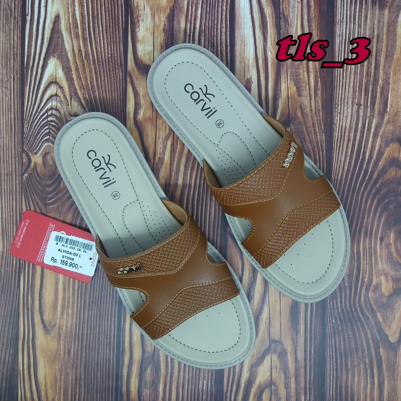 Sandal wanita carvil alvida original sandal cewek dewasa 36-40