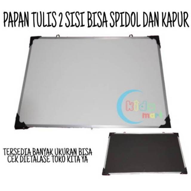 

Papan tulis whiteboard 60x100 spidol papantulis